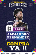 Alejandro Fernández - 3 de Abril